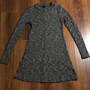 Topshop grey knit dress